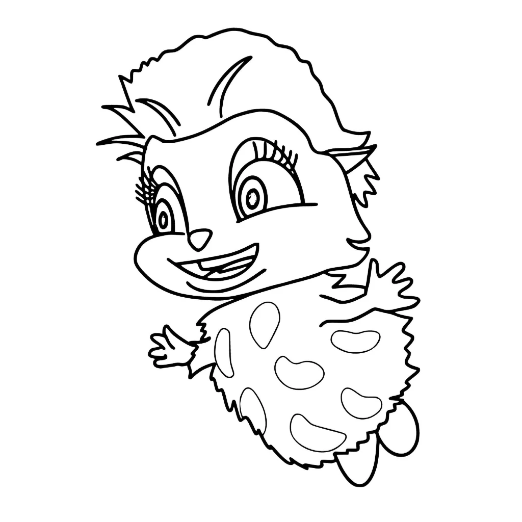 Dibujo de Animal De Peluche para colorear e imprimir gratis