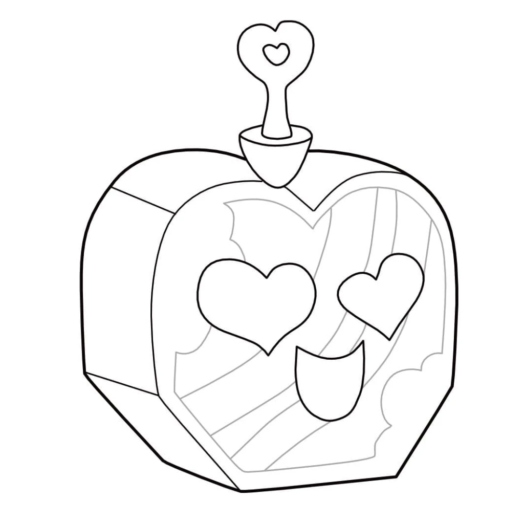 Dibujo de Caja De Música para colorear e imprimir gratis