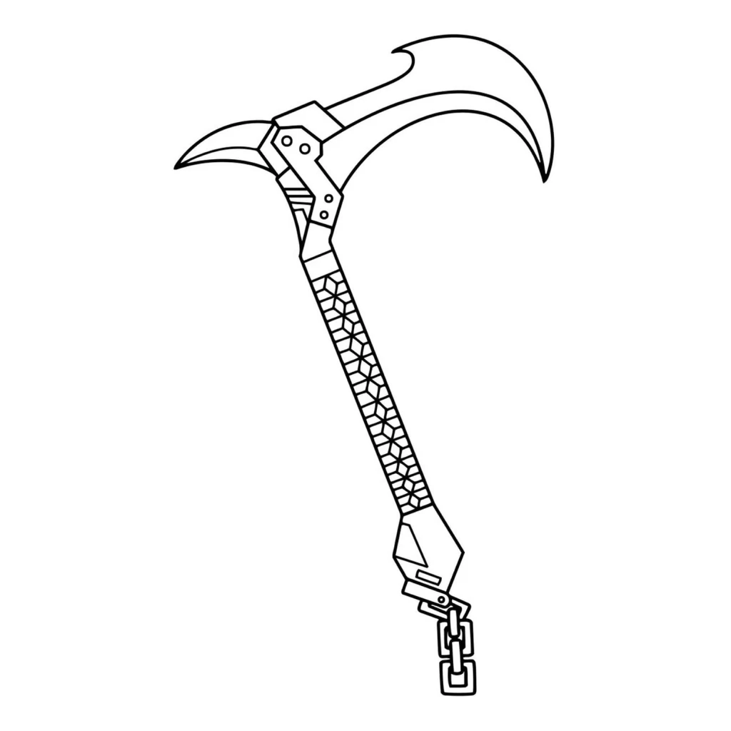 Desenho de Arma De Jogo para colorir e imprimir grátis