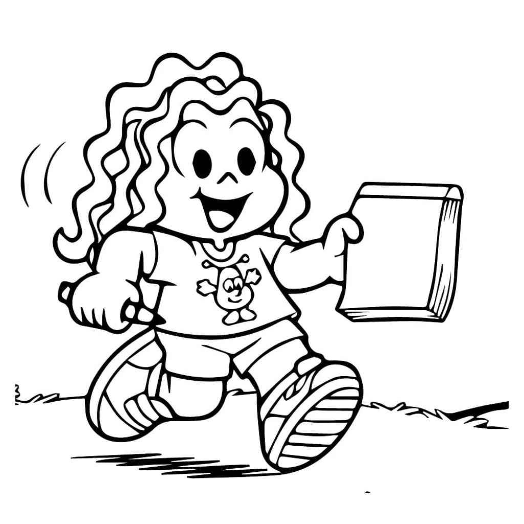 Marina Playing coloring page to print for free