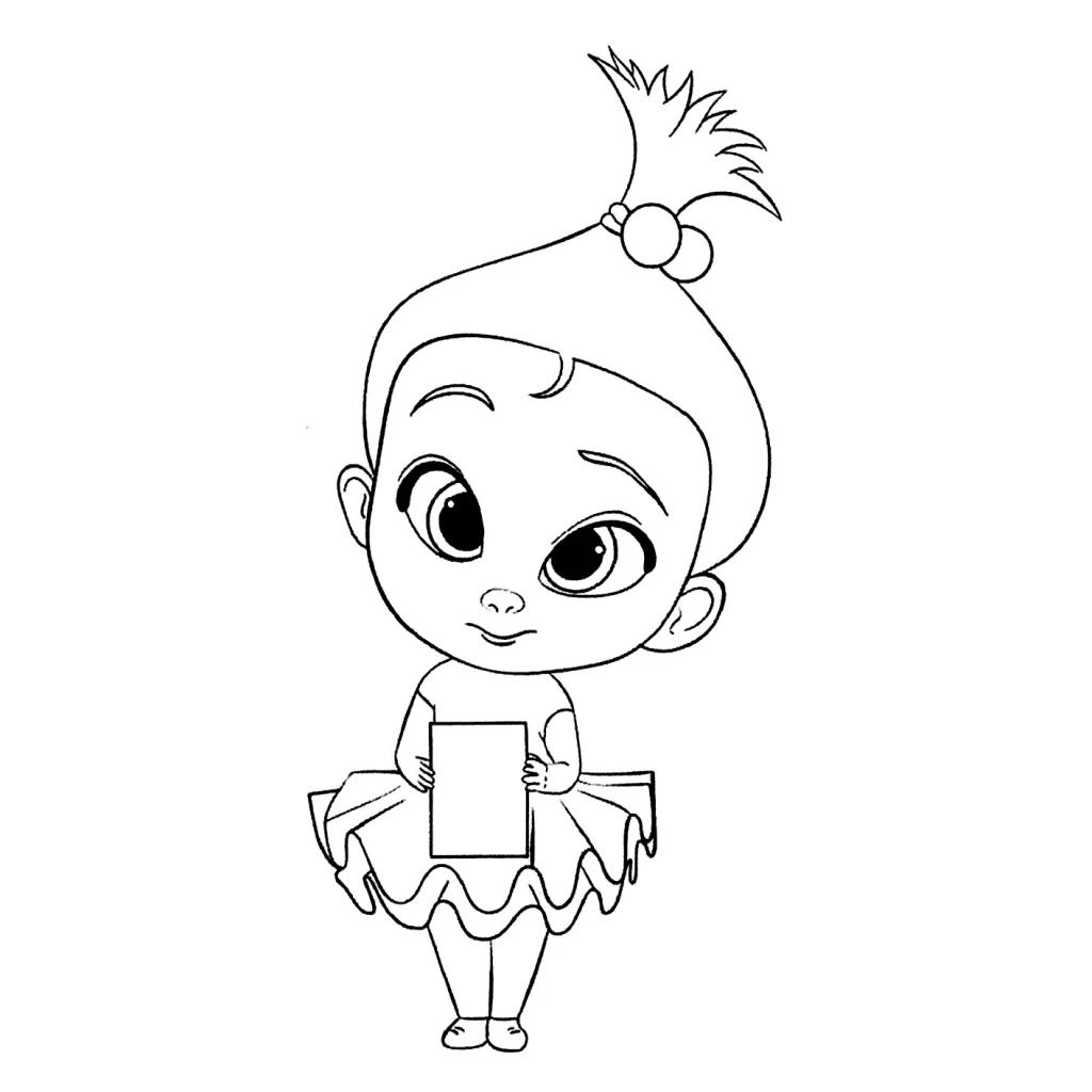 Desenho de Poderoso Chefinho para colorir e imprimir grátis