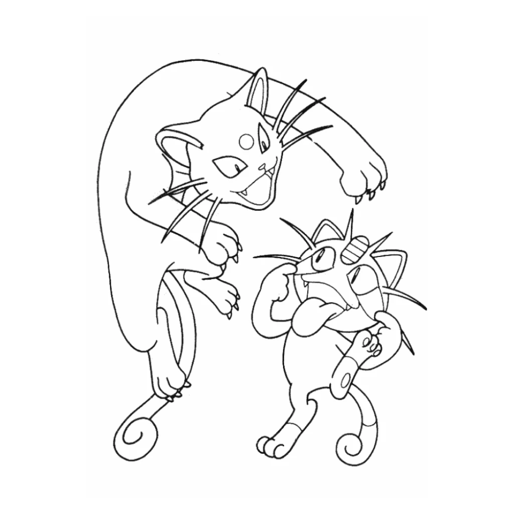 Pokemon coloring page to print for free