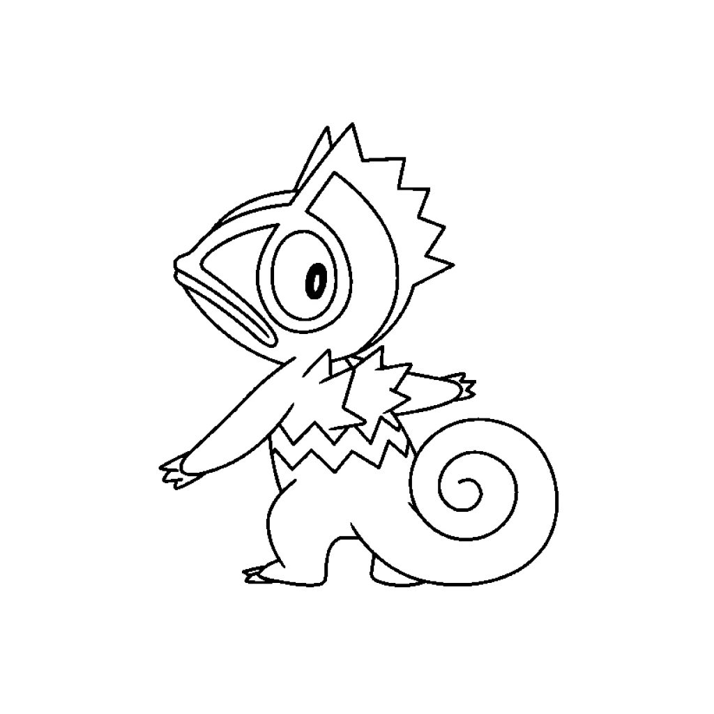 Dibujo de Pokémon para colorear e imprimir gratis