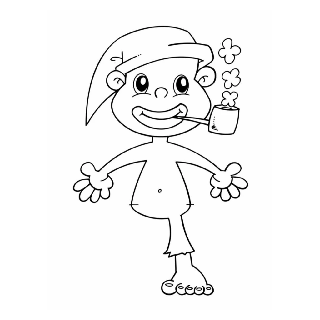 Dibujo de Saci para colorear e imprimir gratis