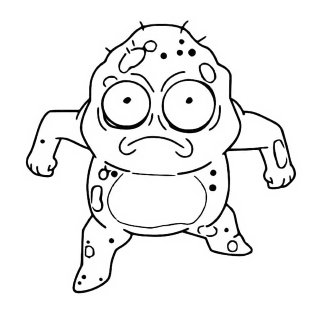 Desenho de Goobler De Solar Opposites para colorir e imprimir grátis