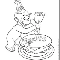 Macaco Celebrando Aniversário