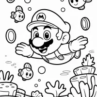 Mario Subaquático
