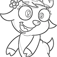 Personagem Doki
