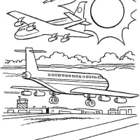 Aviões Em Voo