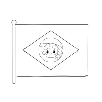 Bandeira Do Brasil Com Um Toque Divertido