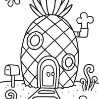 Bob Esponja E Sua Casa Abacaxi
