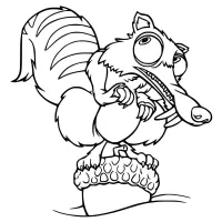 Scrat Da Era Do Gelo