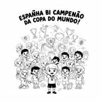 Espanha bi campeã da copa do mundo