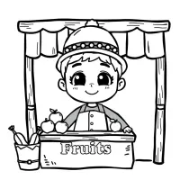 Frutas Em Uma Barraca