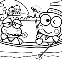 Keroppi No Barco