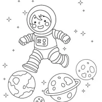Astronauta No Espaço