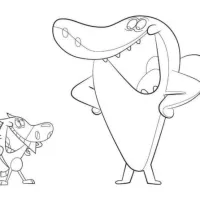 Tubarão Sharko e Seu Amigo