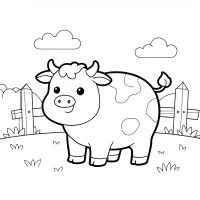 Vaca  Simples E Divertido